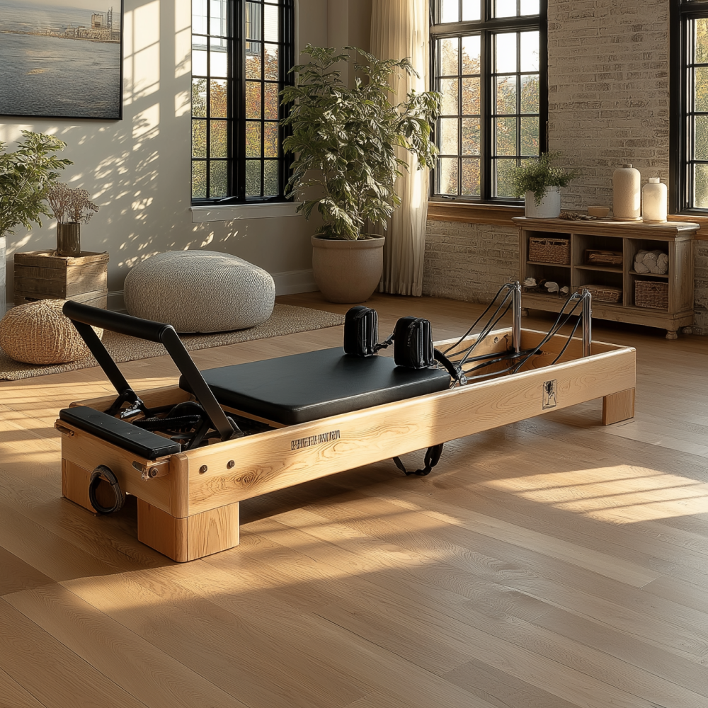 Adjustable Resistance Pilates Reformer